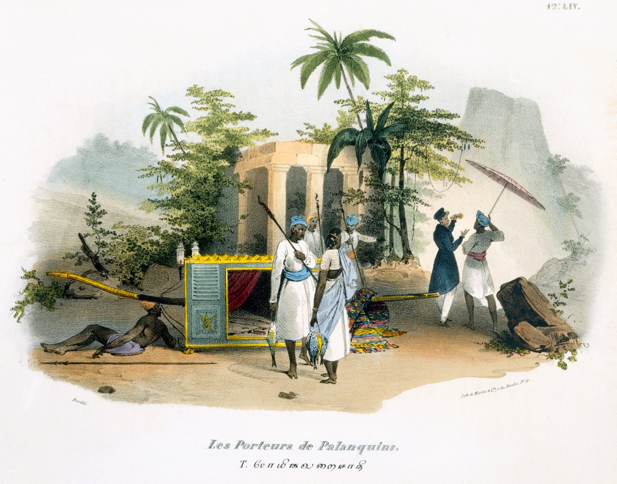 लिटर बियरर्स, 1827-35 द्वारा मुझे बर्नौफ