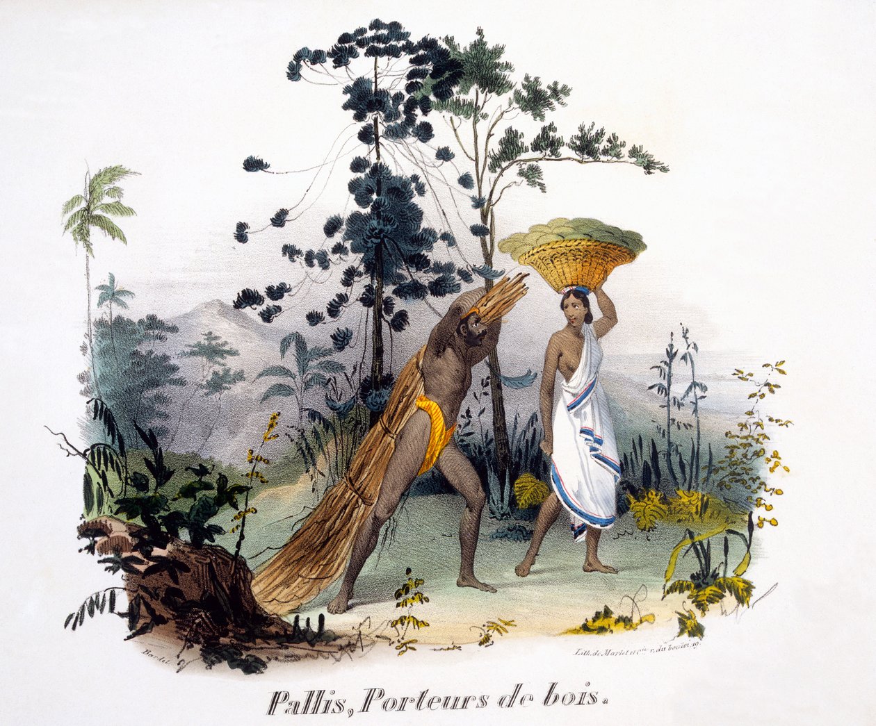 पालिस, लकड़ी-वाहक, 1827-35 द्वारा मुझे बर्नौफ