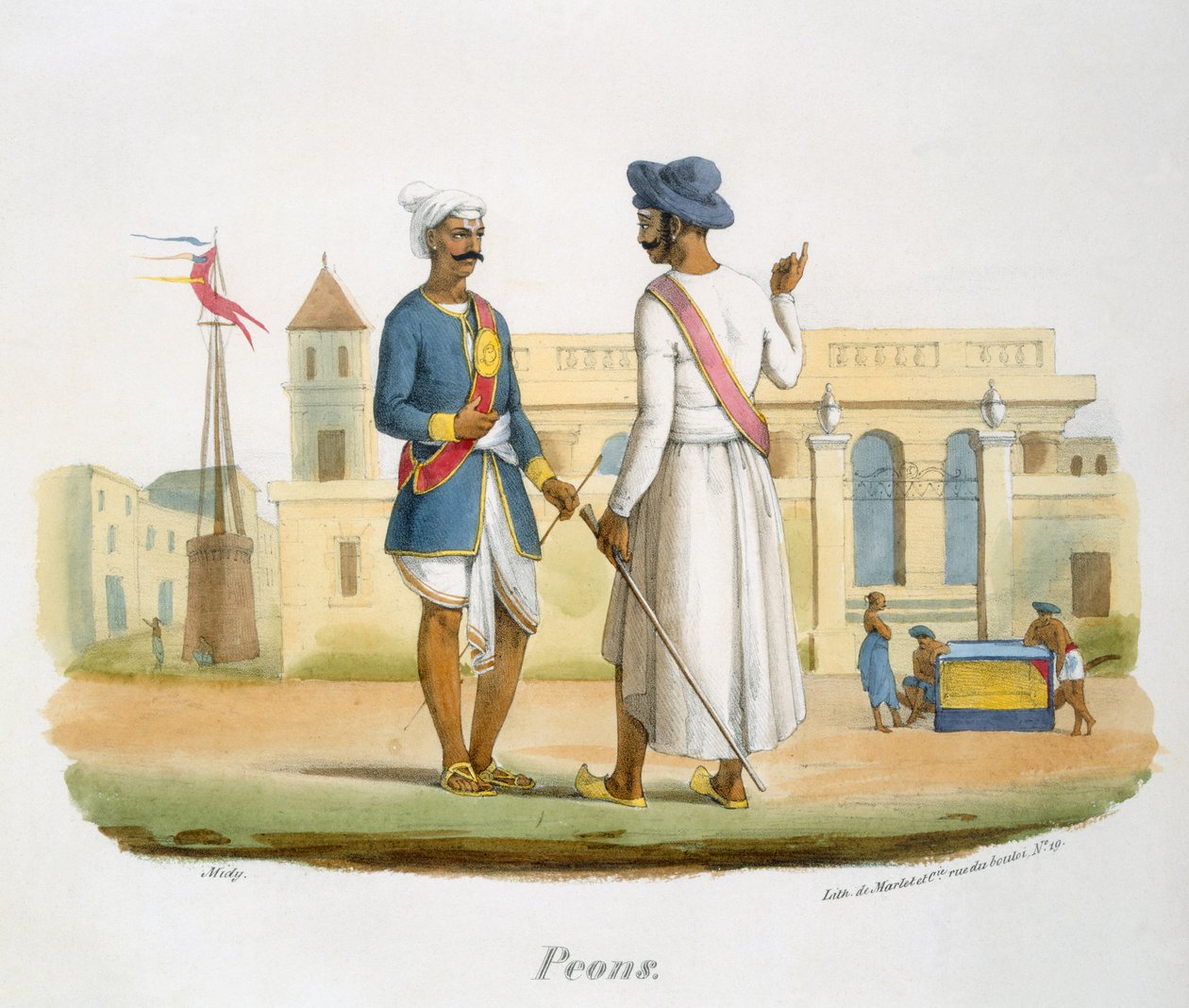 चपरासी, 1827-35 द्वारा मुझे बर्नौफ