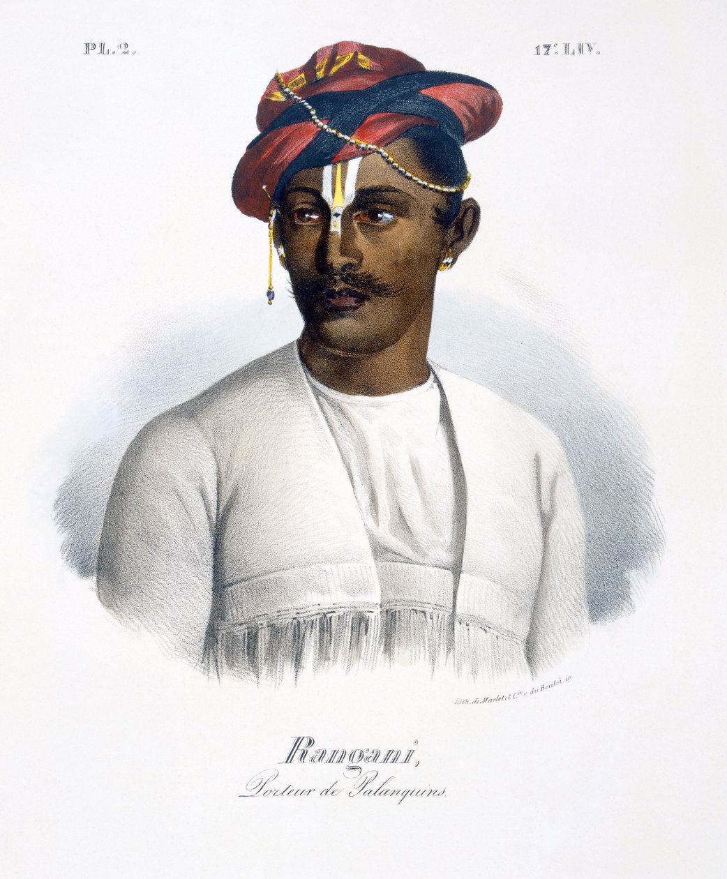 रंगीनी, कूड़े के वाहक, 1827-35 द्वारा मुझे बर्नौफ