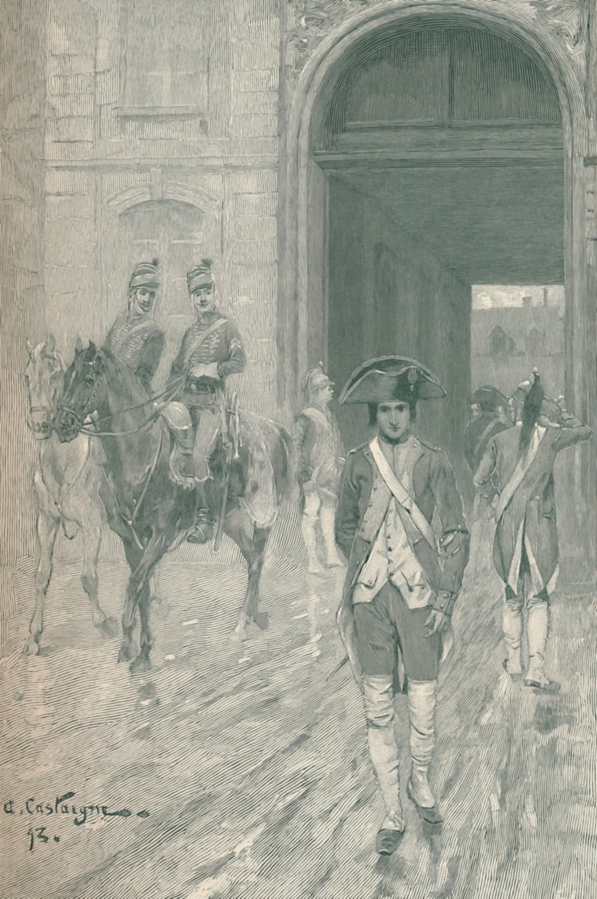बोनापार्ट मिलिट्री स्कूल, पेरिस, 1784, 1896 में द्वारा एम। हैदर