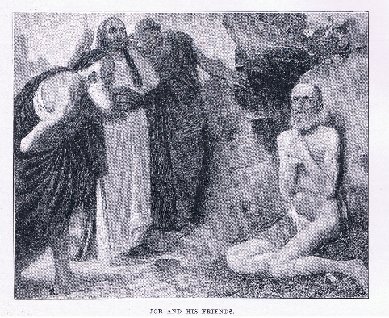 द मैगज़ीन ऑफ़ आर्ट 1893, कैसेल एंड कंपनी से जॉब और उसके दोस्त द्वारा एम। लेवरगने