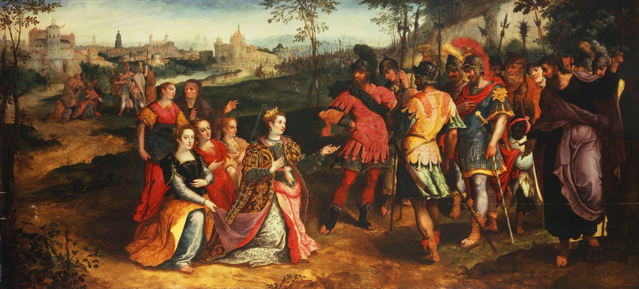 कोरिओलेनस और वोल्यूमेनिया, द्वारा Maarten de Vos