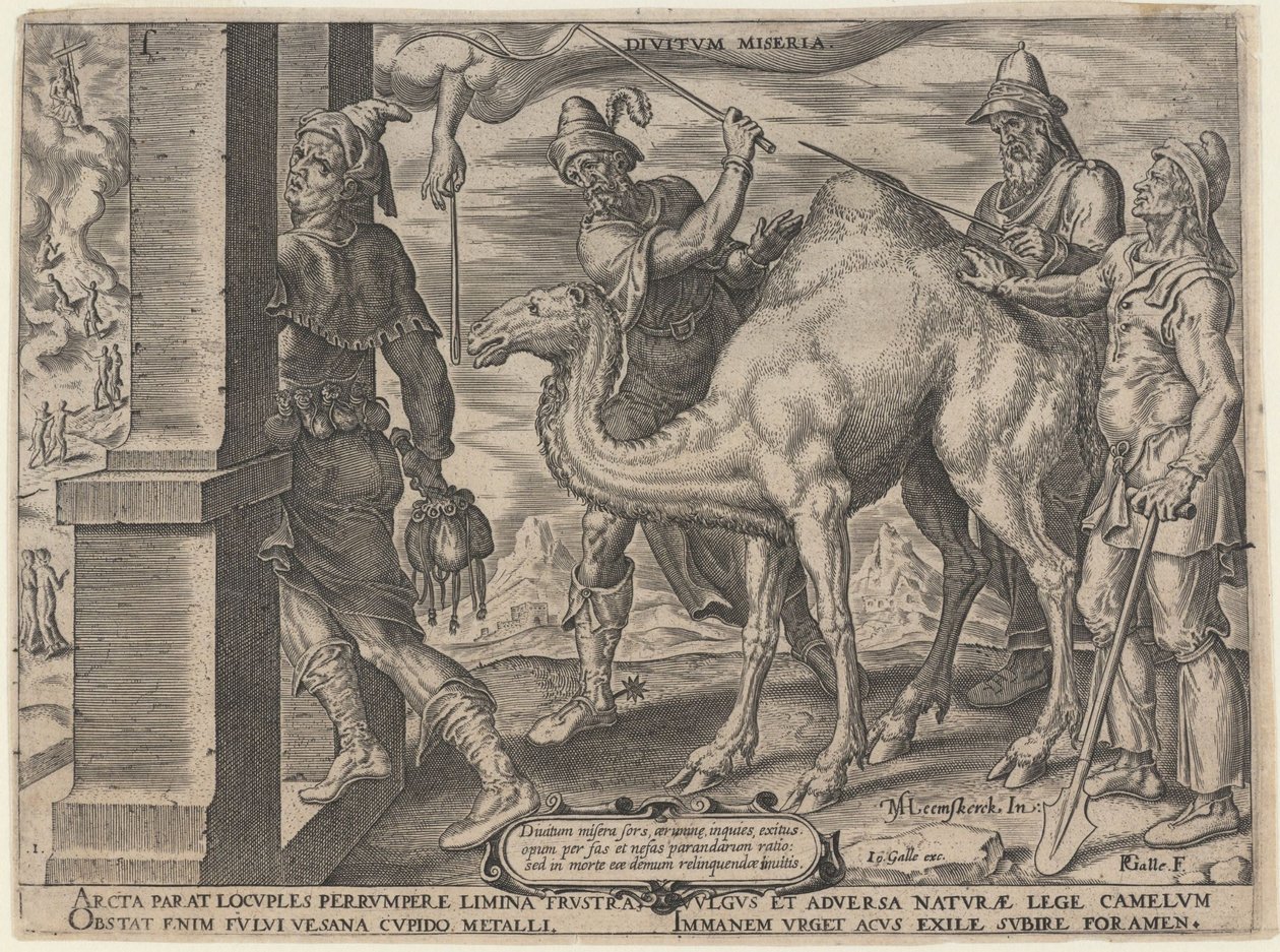 1563 के दुखी लूत, द्वारा Maarten van Heemskerck