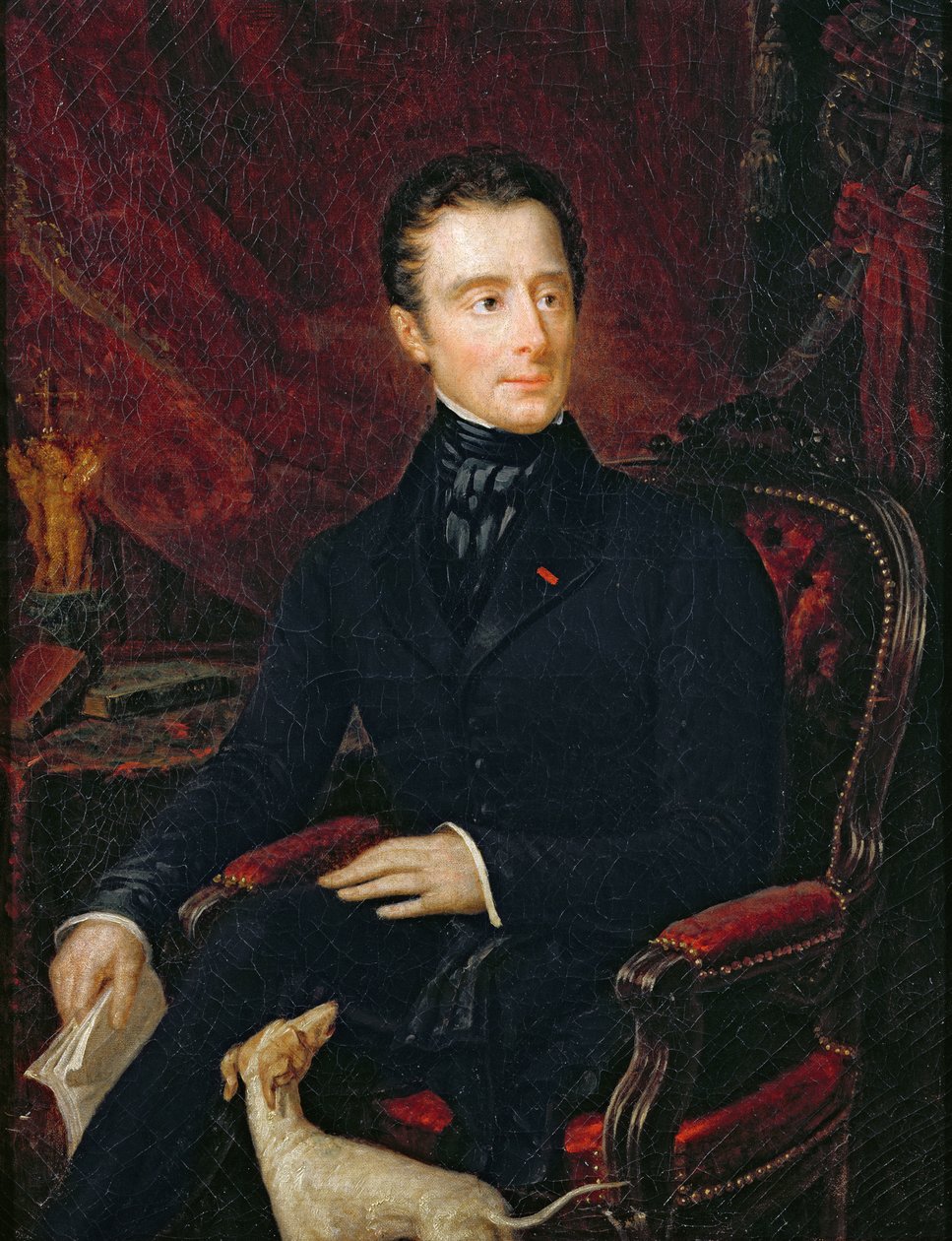 अल्फोंस डी लामार्टिन (1790-1869) द्वारा मैडम डे लामार्टिन