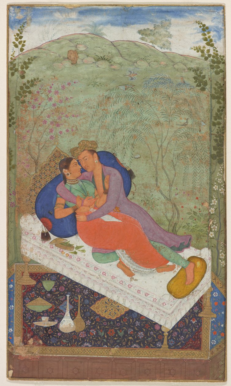 सुल्तान मुराद और एक कंसोर्ट, सीए। 1597 द्वारा मनोहर