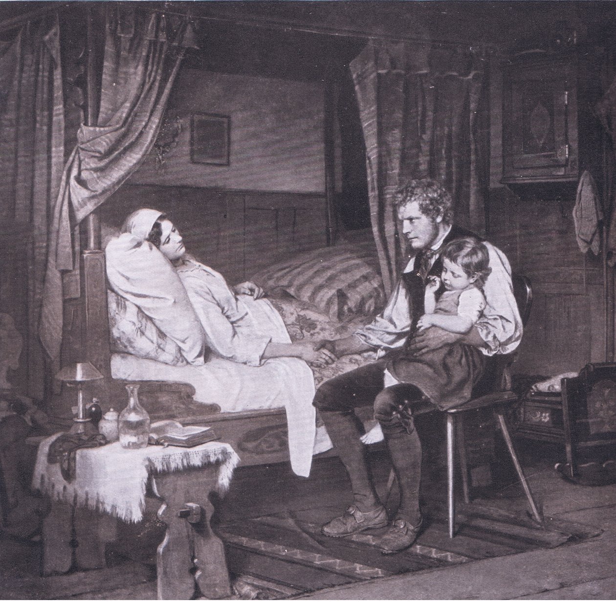माँ की बीमारी, बिबिस एनुअल, 1916-1917 द्वारा मार्क लुई बेंजामिन वुटियर