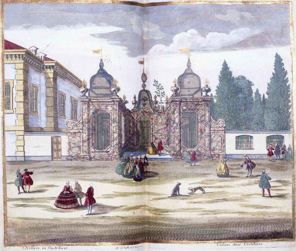 कास्टेलज़ो, 1743 में उड़ना द्वारा MarcAntonio दाल रे