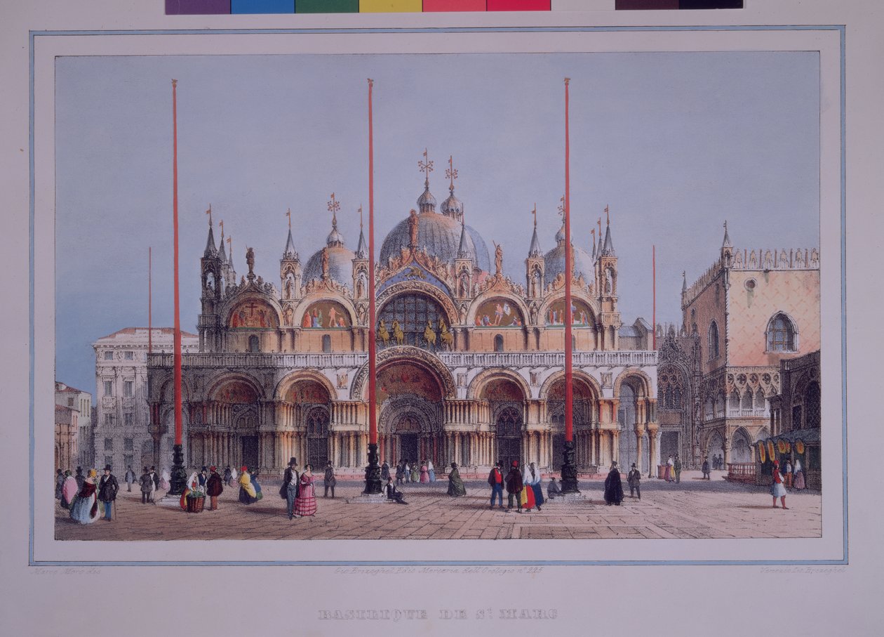 San Marco, वेनिस, Brizeghel द्वारा उकेरा गया द्वारा मार्को मोरो