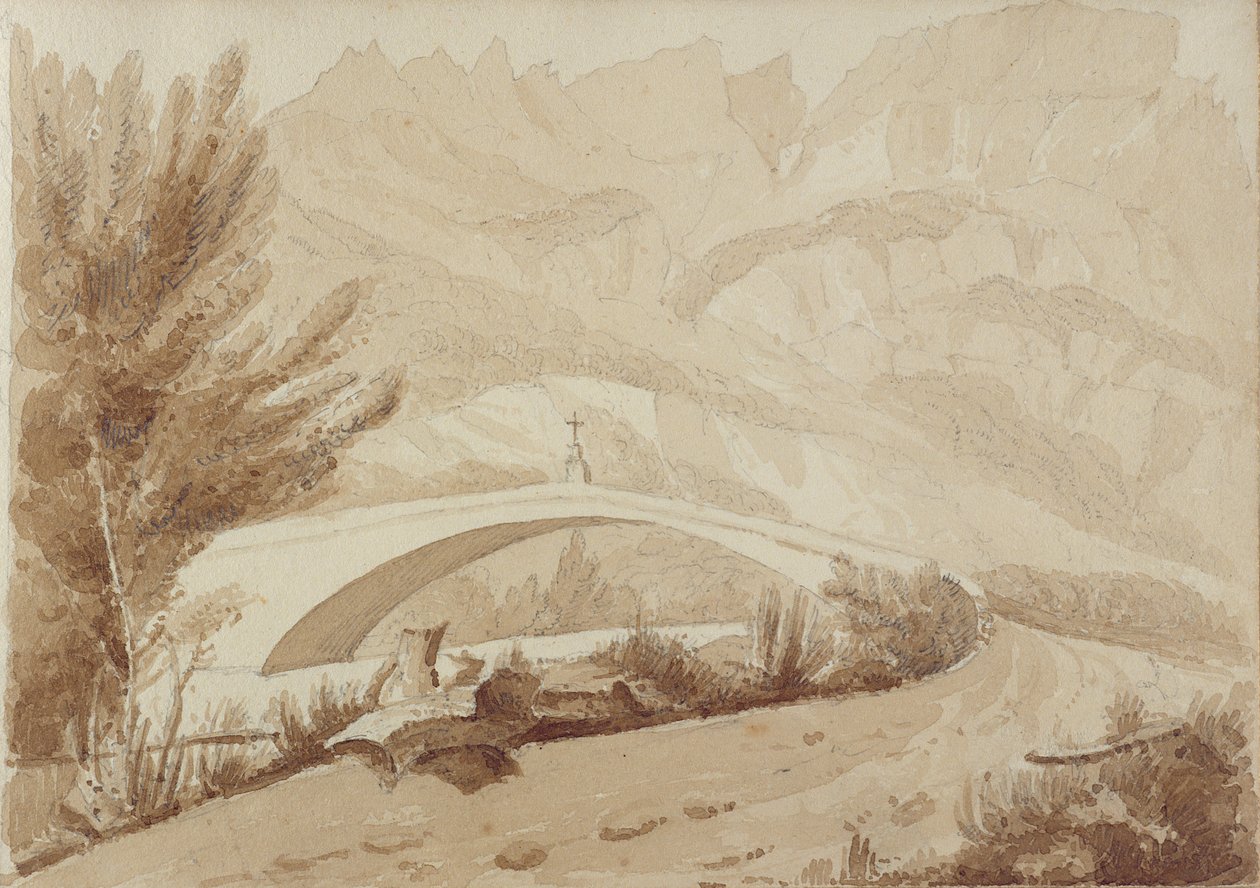 सेंट मार्टिन, स्विट्जरलैंड, 1818 द्वारा मारिया लेसेस्टर