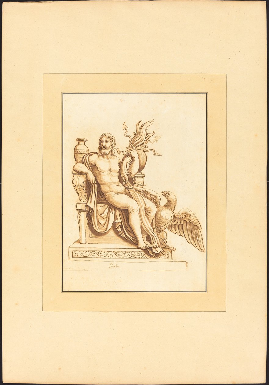 बृहस्पति द्वारा Giulio Romano . के बाद मारिया कैथरीना प्रेस्टेल