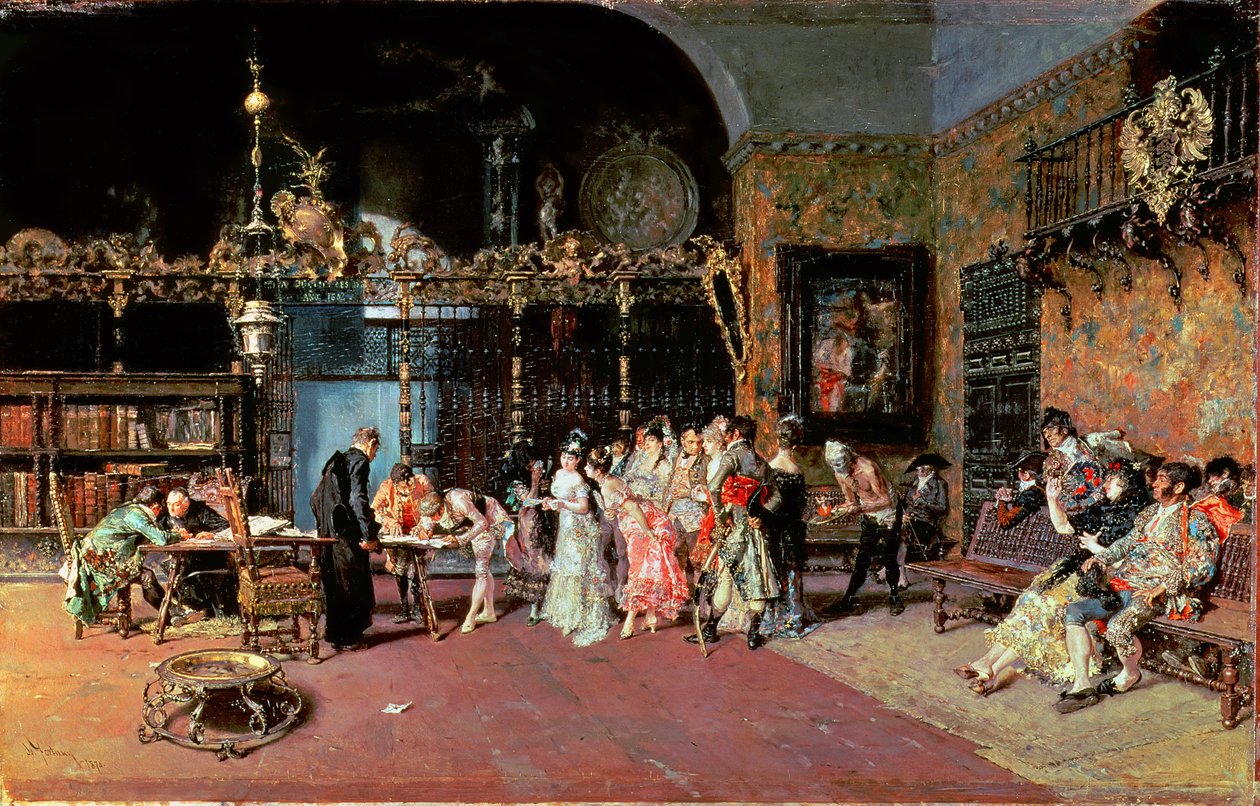  द्वारा मारियानो जोस मारिया बर्नार्डो (1838 74) Fortuny y Carbo