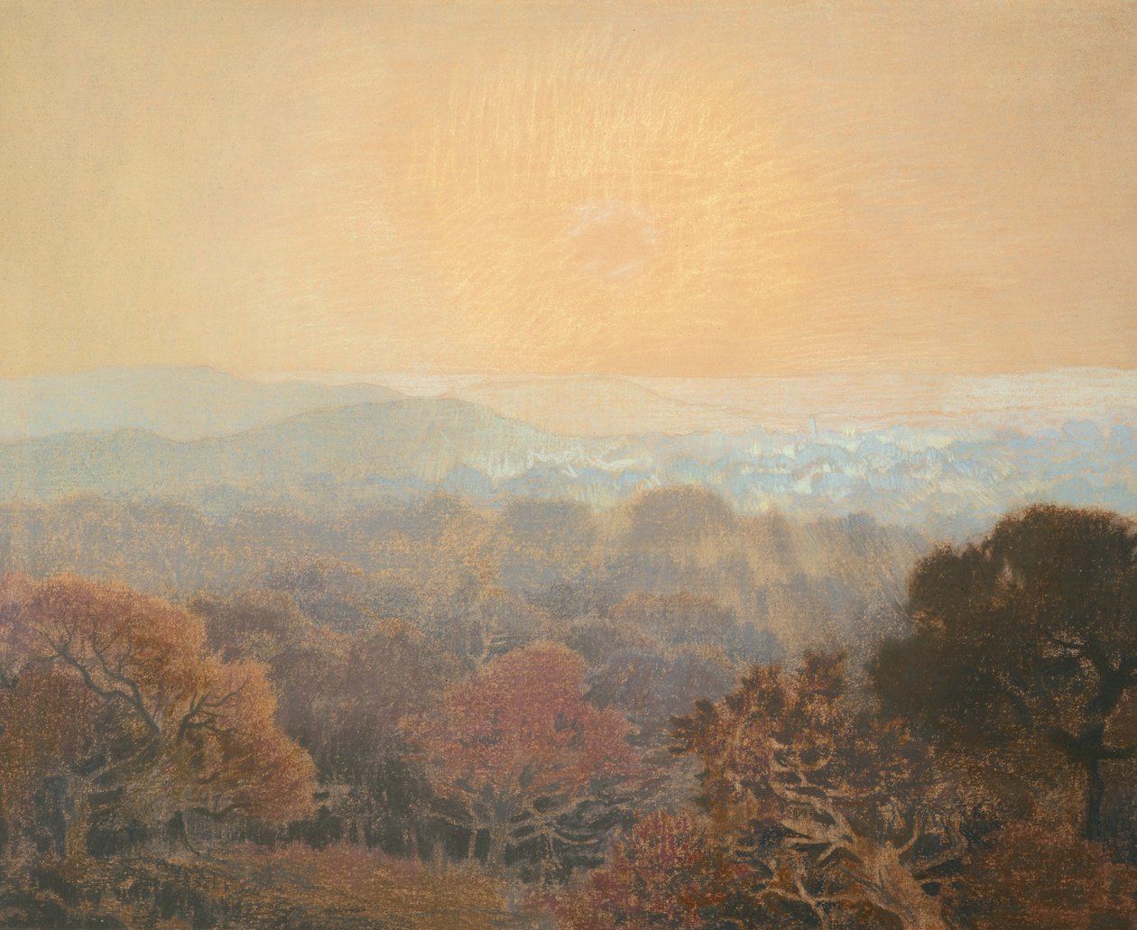 लैंडस्केप, c.1902 द्वारा मेरी अगस्टे एमिल रेने मेनार्ड