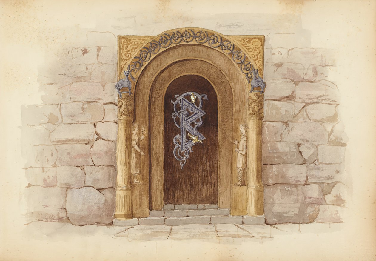 मैडम बी एल्बम, 1870। द्वारा मेरी ब्लैंच हेनेले फोरनेयर