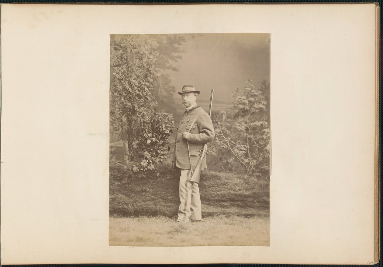 मैडम बी एल्बम, 1870 का दशक। द्वारा मेरी ब्लैंच हेनेले फोरनेयर
