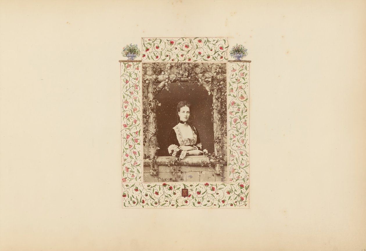 मैडम बी एल्बम, 1870 का दशक। द्वारा मेरी ब्लैंच हेनेले फोरनेयर