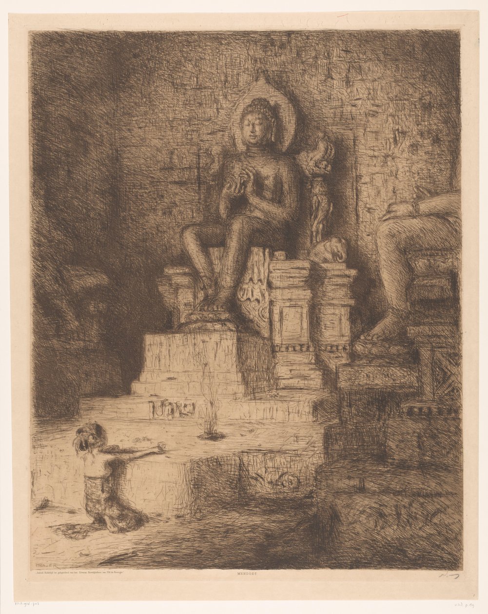  द्वारा मारियस बाउर (कलाकार द्वारा हस्ताक्षरित)