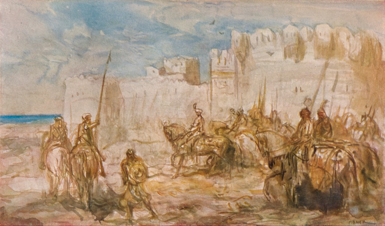 'कैवलरी', c1910 द्वारा मारियस बाउर