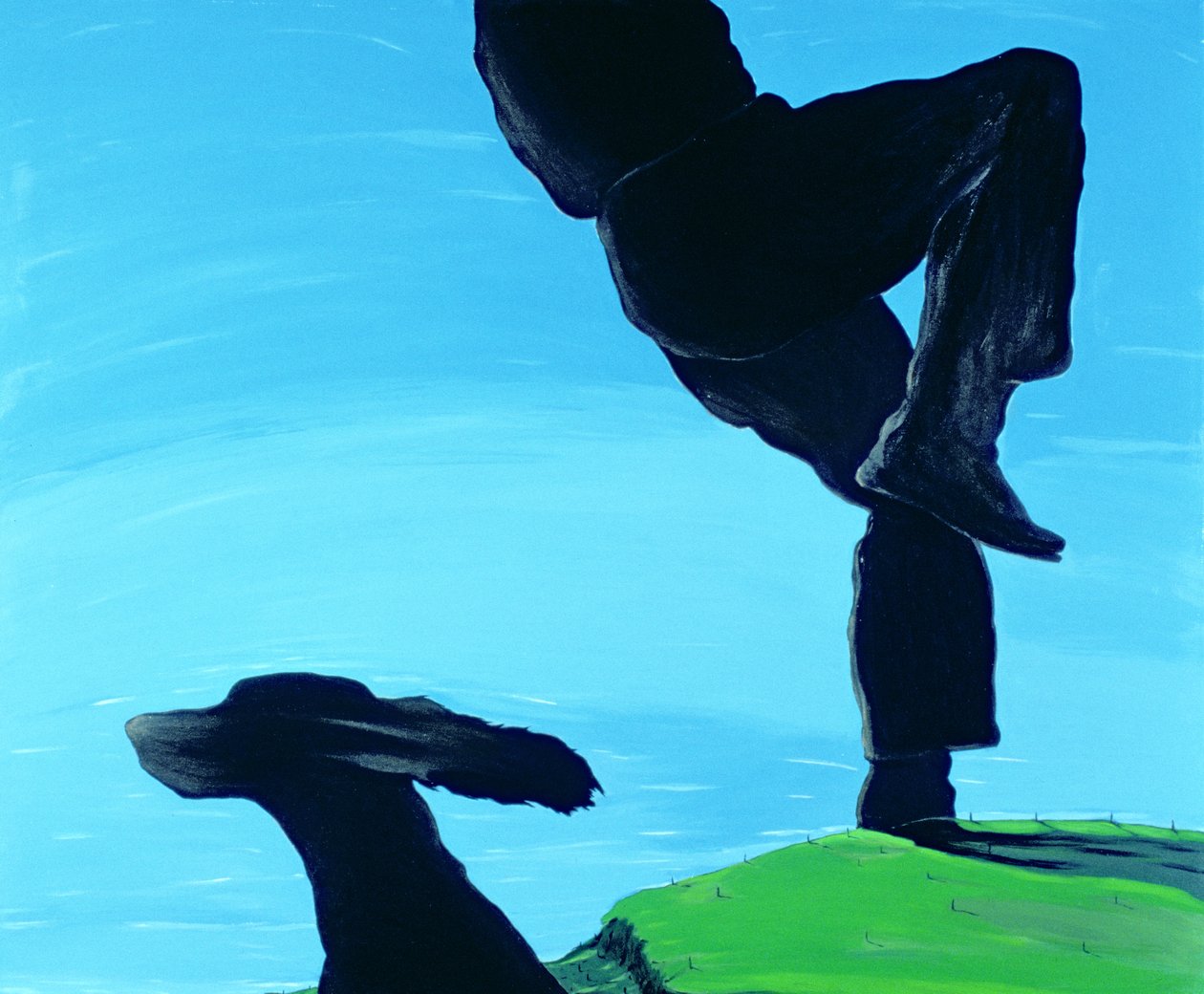स्प्रिंग फीवर (चेस्टर्टाउन), 1997 (कैनवास पर एक्रिलिक) द्वारा मारजोरी वीस