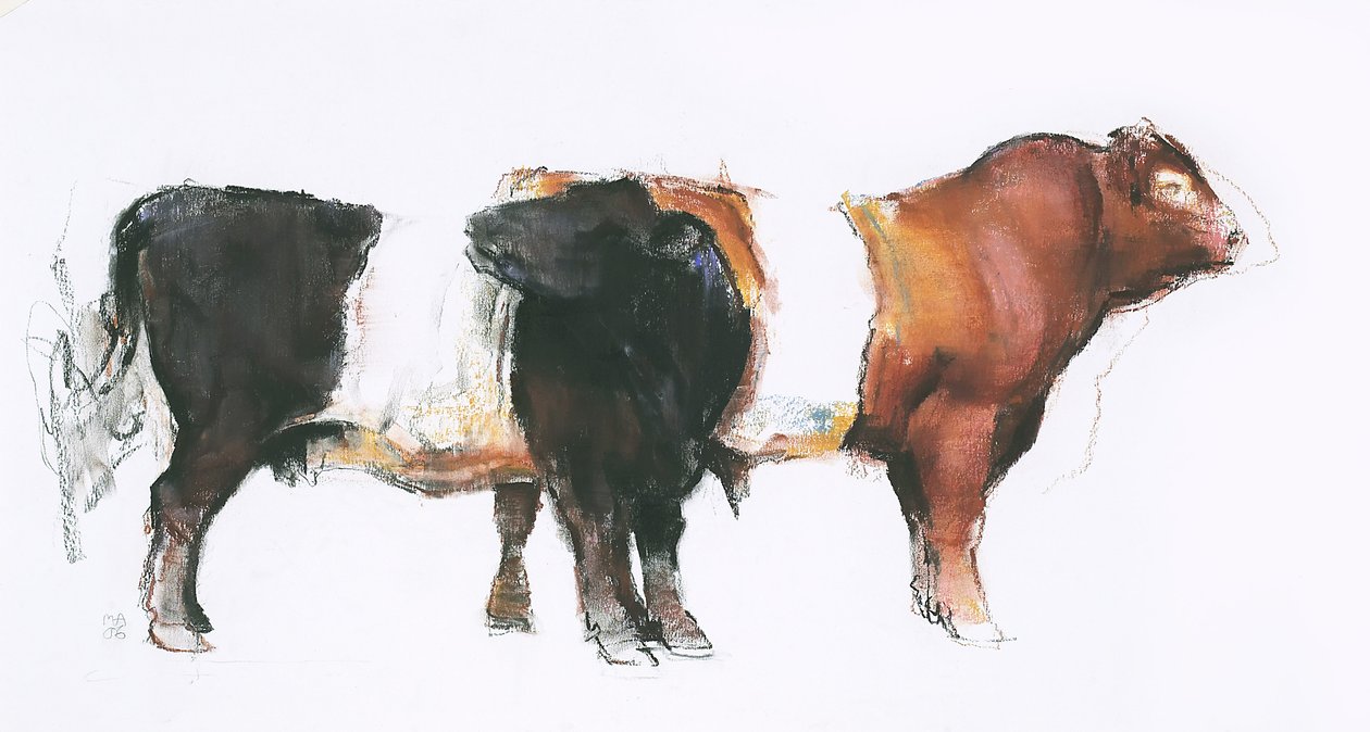 बेलीज़, 2006 (कागज पर लकड़ी का कोयला और ईट) द्वारा मार्क एडलिंगटन