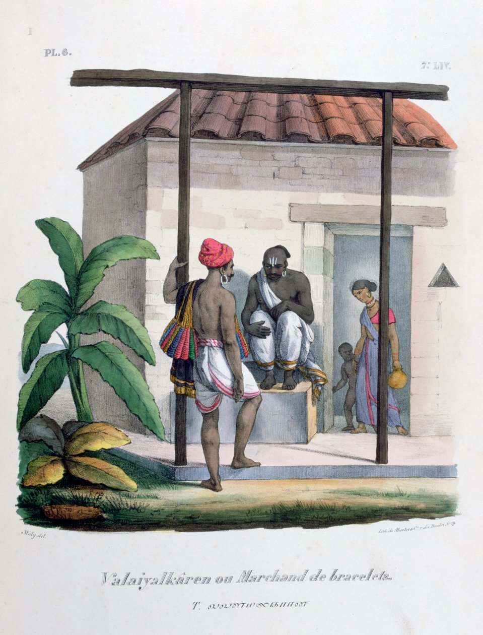 कंगन व्यापारी, 1828 द्वारा मारलेट एट सी