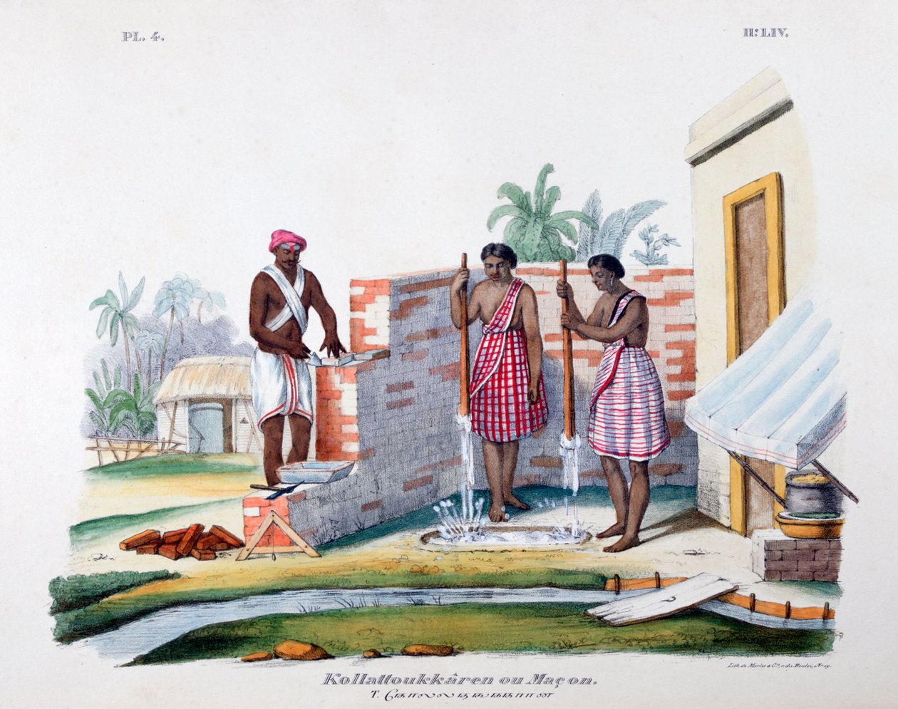 ब्रिकलेयर, 1828 द्वारा मारलेट एट सी