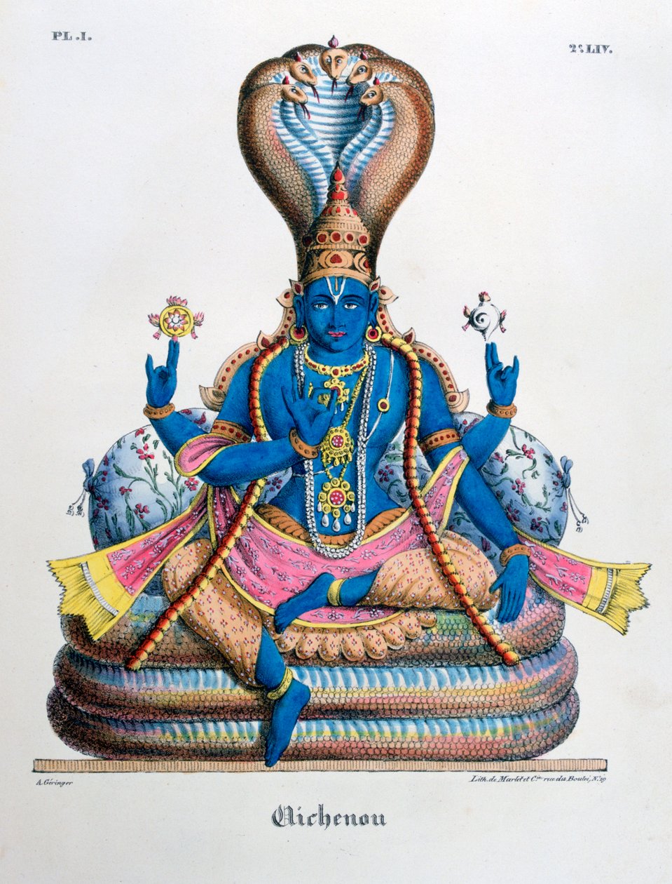 हिचेंउ, 1828 द्वारा मारलेट एट सी