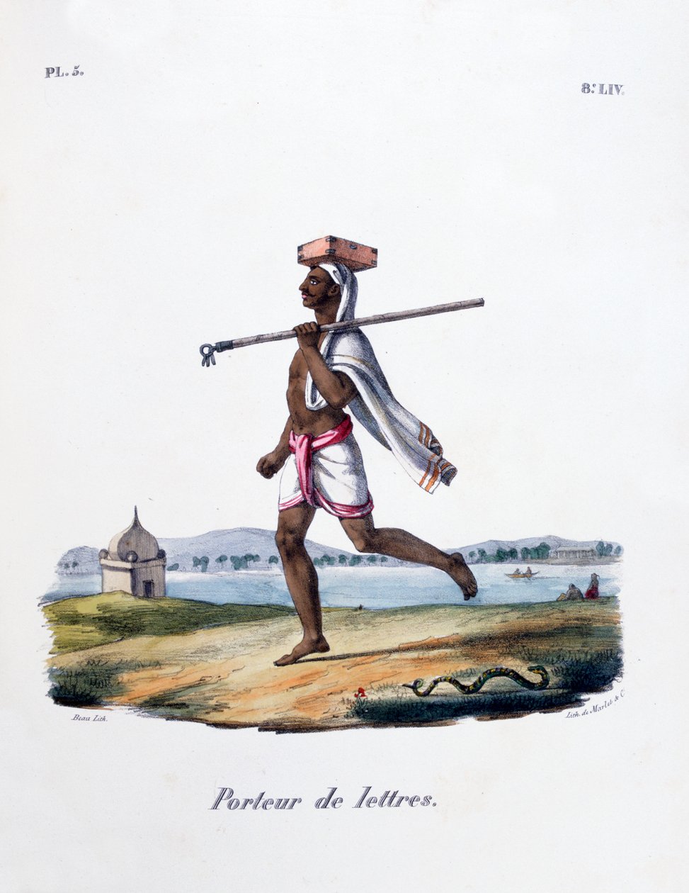 पत्र वाहक, 1828 द्वारा मारलेट एट सी