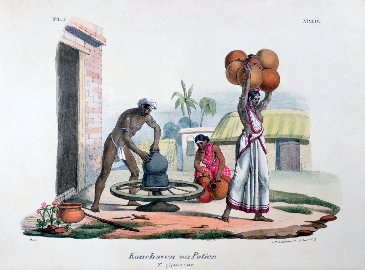 कुम्हार, 1828 द्वारा मारलेट एट सी
