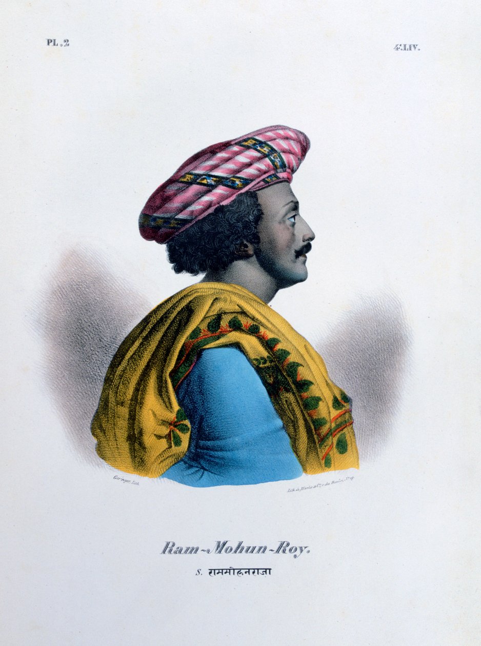 राममोहन राय, ब्रह्म समाज के संस्थापक, 1828 द्वारा मारलेट एट सी
