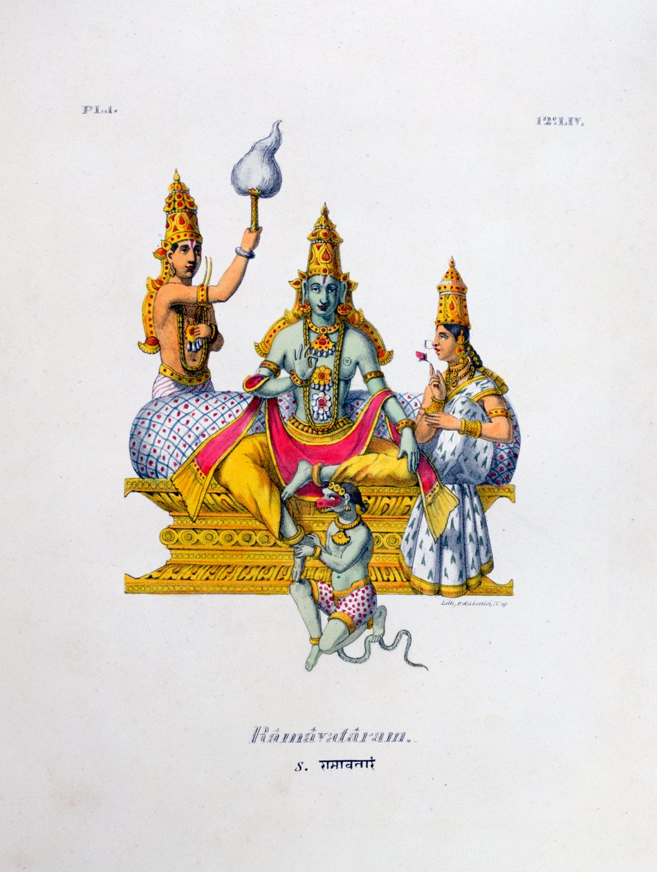 Ramavataram, 1828 द्वारा मारलेट एट सी