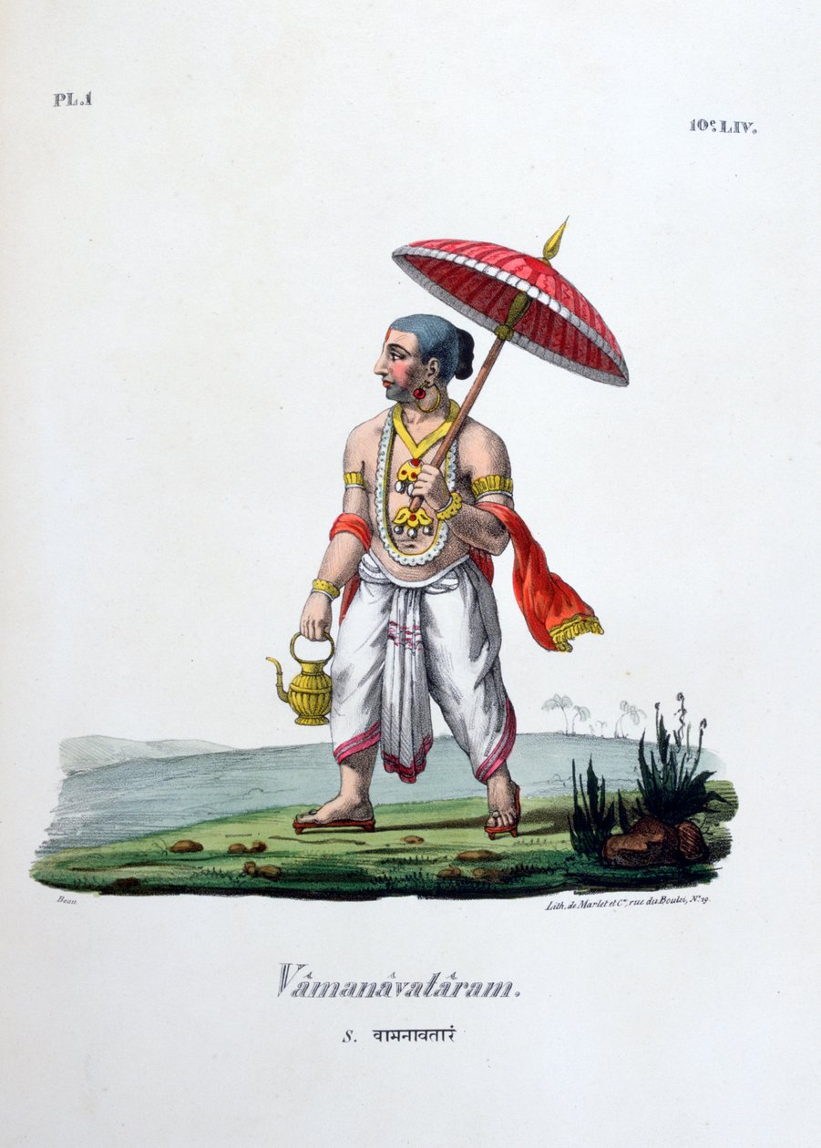 वामनवताराम बौना, 1828 द्वारा मारलेट एट सी