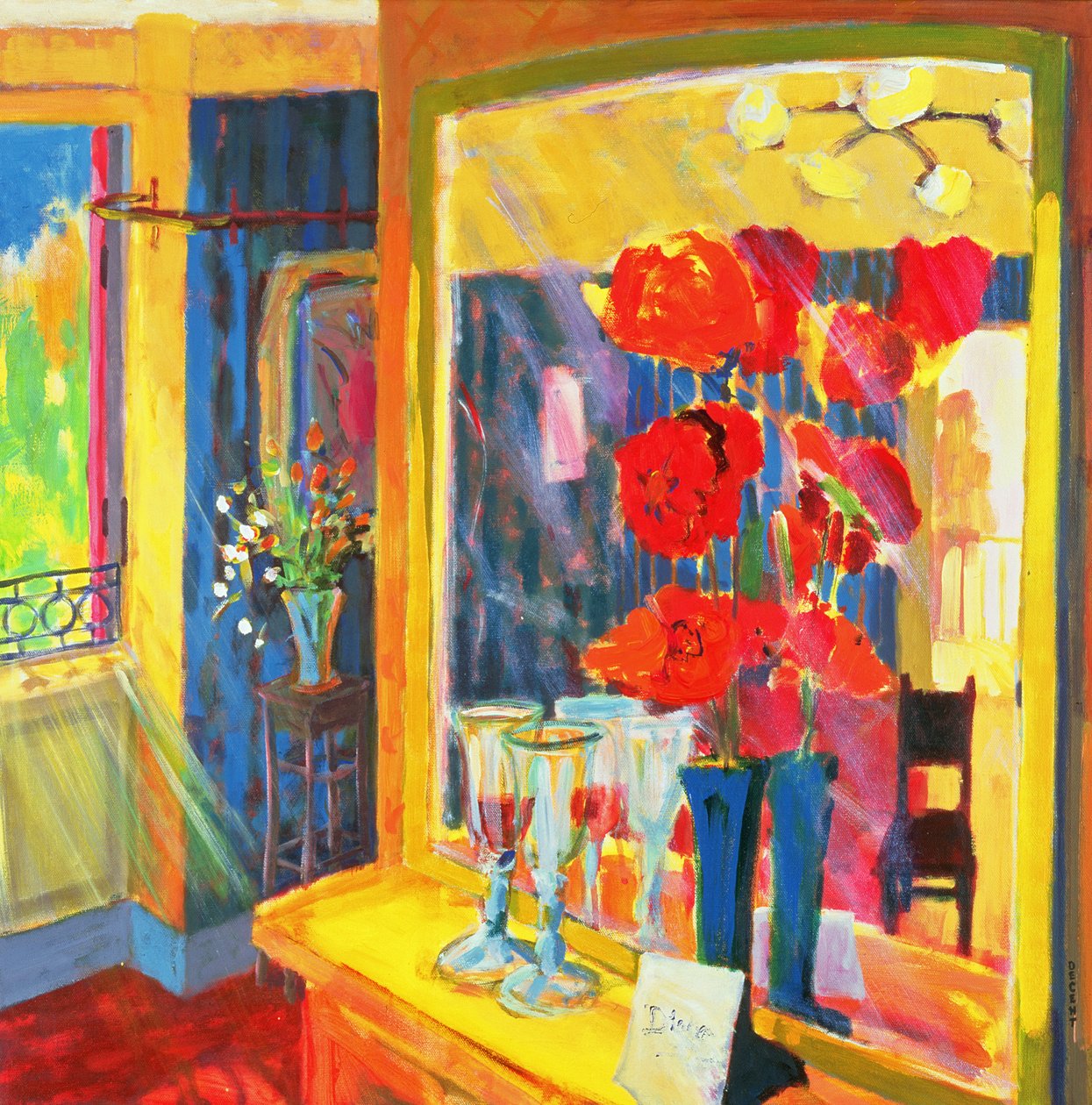 नई शुरुआत, 2000 (कैनवास पर एक्रिलिक) द्वारा मार्टिन निर्णय