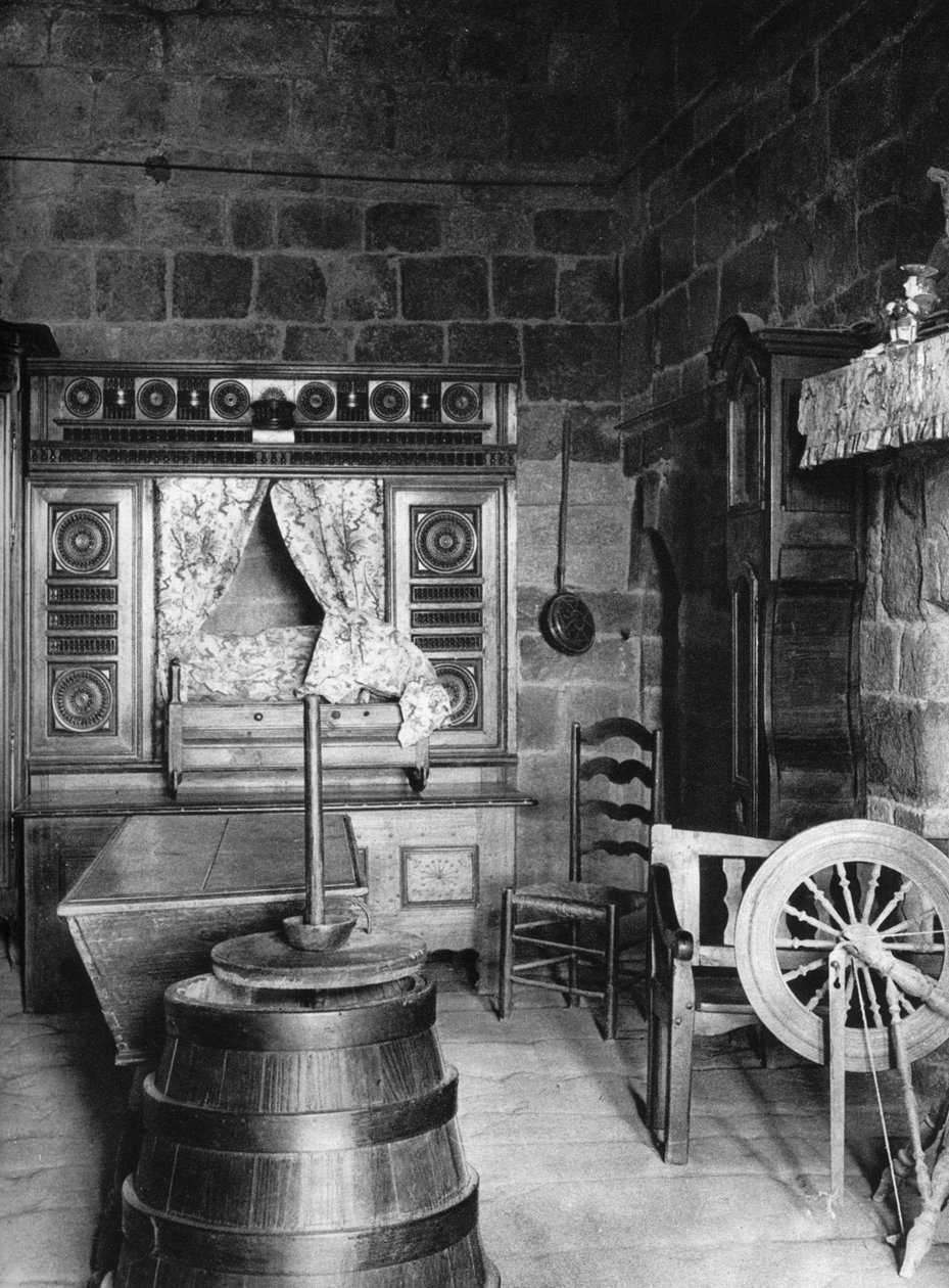 इंटीरियर, दीनान, ब्रिटनी, फ्रांस, 1937। द्वारा मार्टिन हर्लिमैन