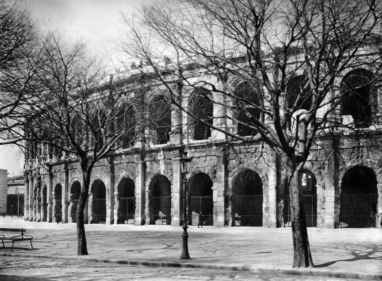 द रोमन एरिना, निम्स, प्रोवेंस, फ्रांस, 1937 द्वारा मार्टिन हर्लिमैन