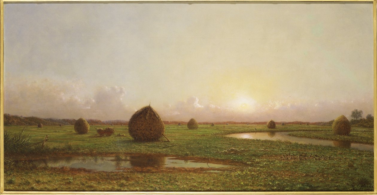 हेस्टैक्स, c.1876-88 द्वारा मार्टिन जॉनसन हेडे