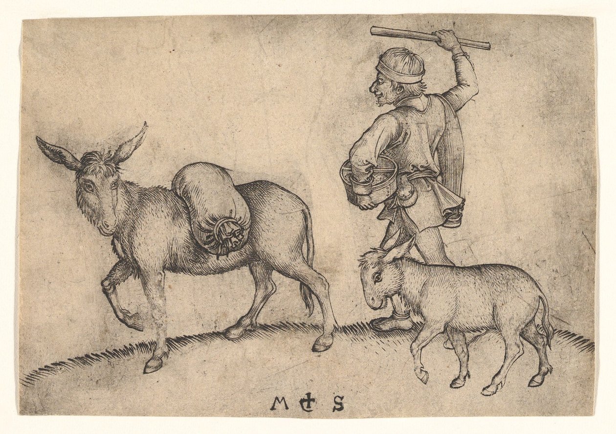 मिलर, सीए। 1435-1491। द्वारा मार्टिन शॉन्गॉउर