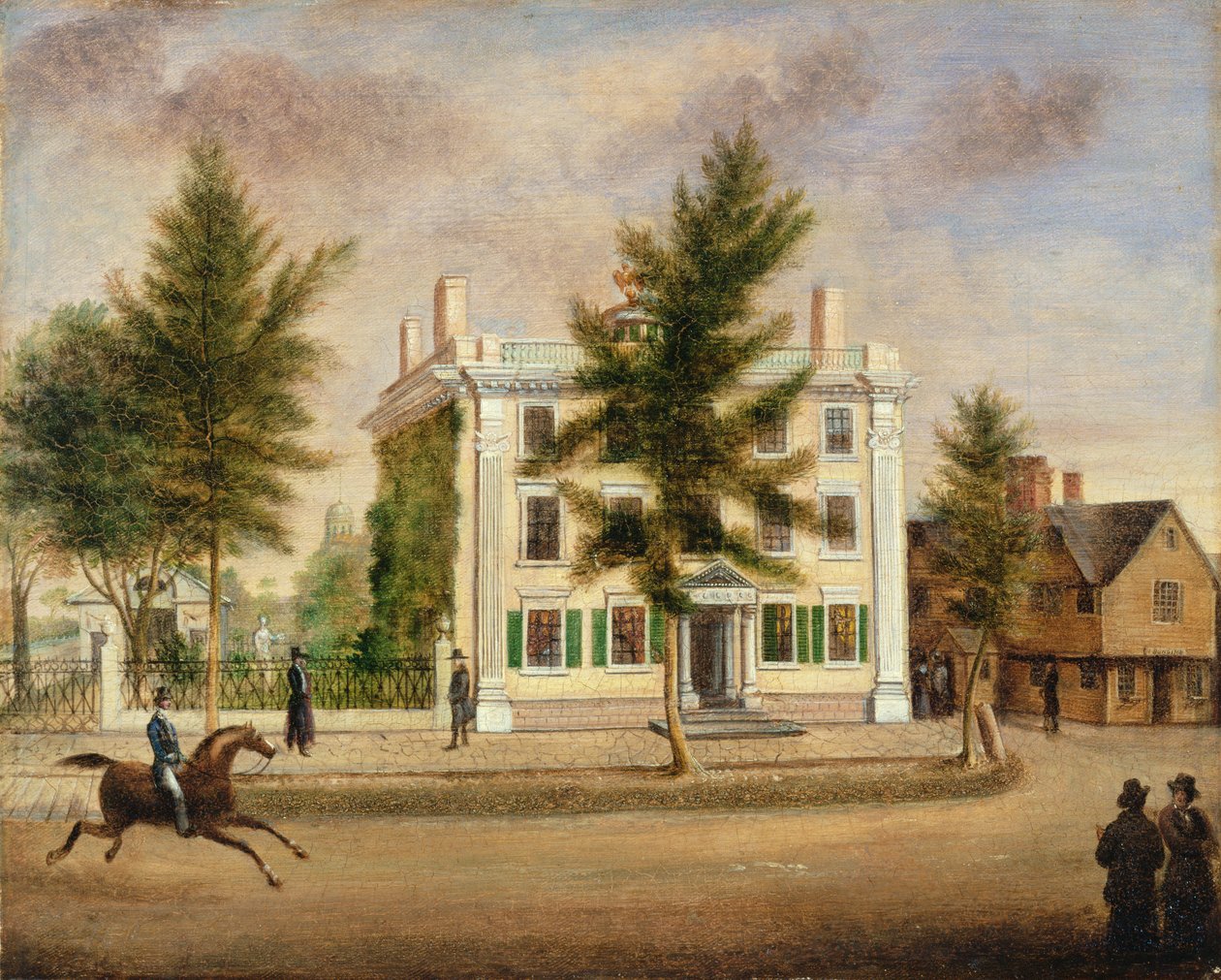 पिकमैन-डर्बी हाउस, 74 वाशिंगटन स्ट्रीट, सलेम, मैसाचुसेट्स, c.1825 द्वारा मैरी जेन डर्बी