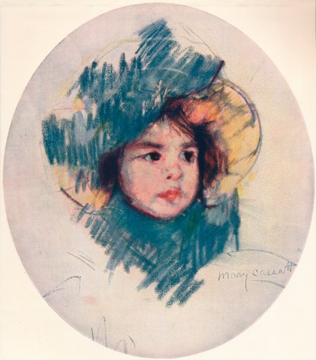 चिल्स हेड, c1902, c1932 द्वारा मैरी कसाट