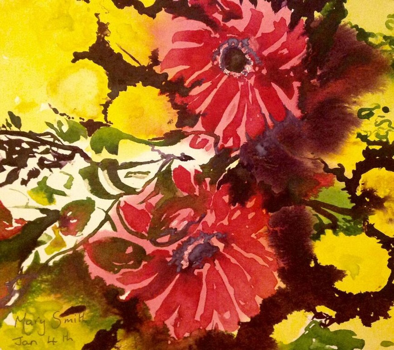 Gerberas द्वारा मैरी स्मिथ