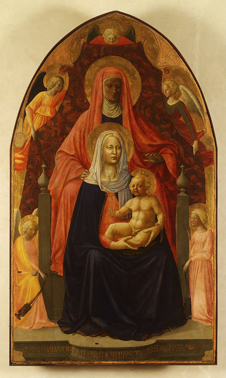 संतअनना मेट्टरज़ा द्वारा Masaccio