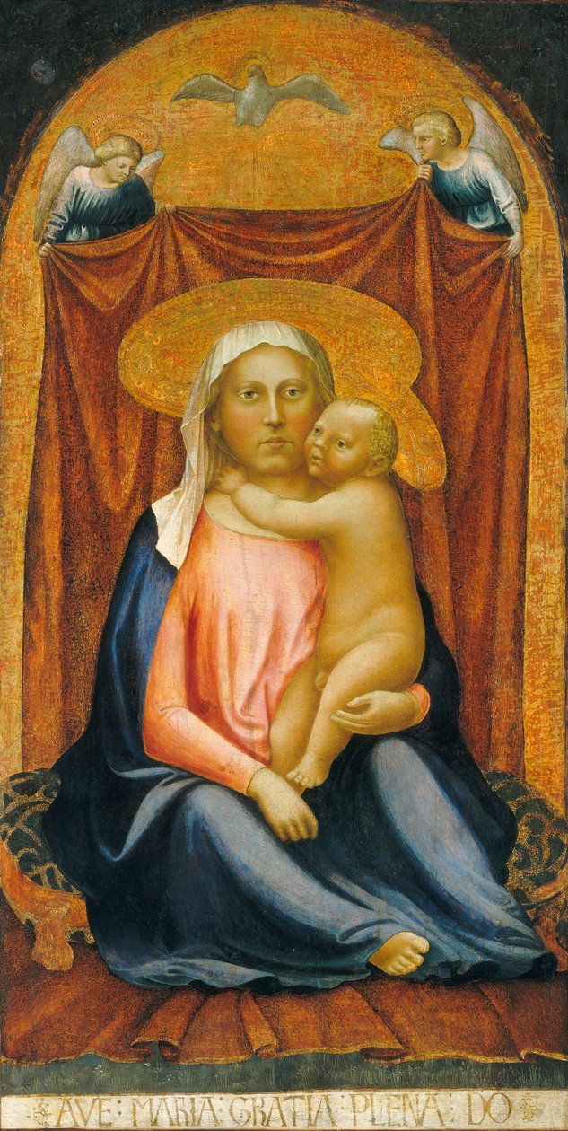 विनम्रता की मैडोना द्वारा Masaccio