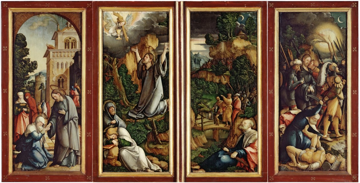 Wildenstein Altarpiece बंद हो गया द्वारा मेस्किर्च के मास्टर