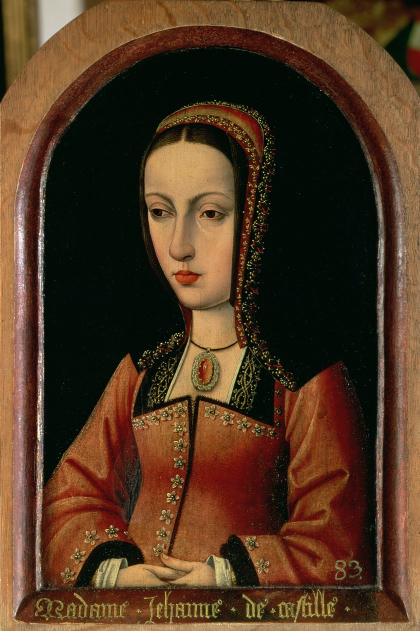 जोआना या जुना `कास्टाइल (1479-1555) आरागॉन के फर्डिनेंड II की बेटी (1452-1516) और इसाबेला` द कैथोलिक &39;की बेटी (1474-1504) द्वारा सेंट मेडेलिन की किंवदंती के मास्टर