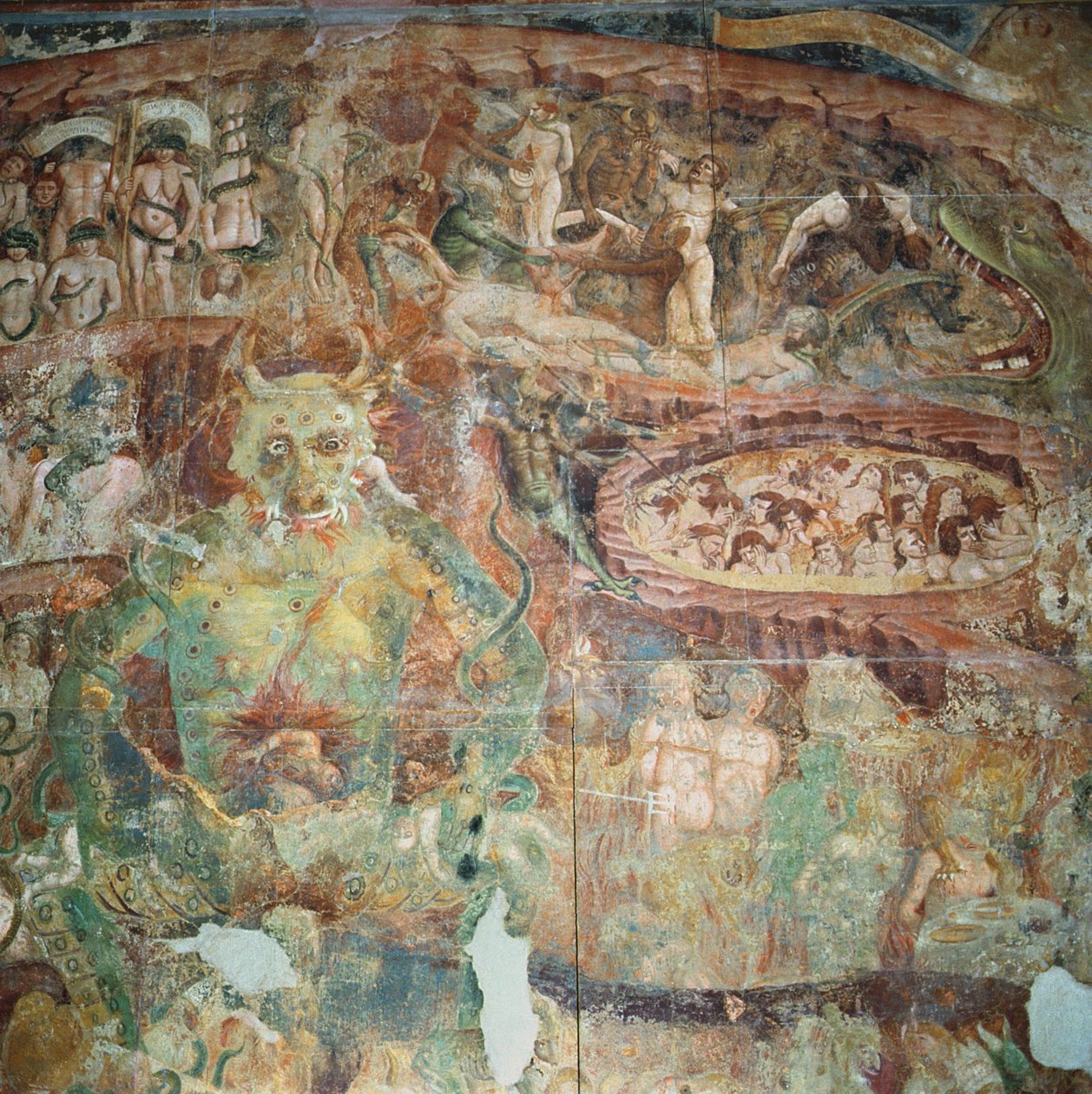 नरक, 1360-70 द्वारा मौत के विजय के मास्टर