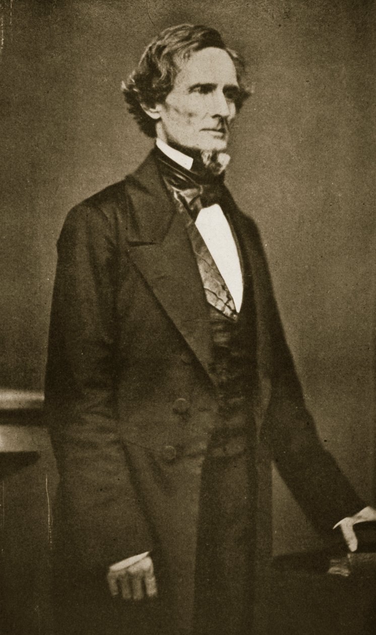 जेफर्सन डेविस, दक्षिणी परिसंघ के अध्यक्ष, 1859-60 द्वारा मैथ्यू बी ब्रैडी