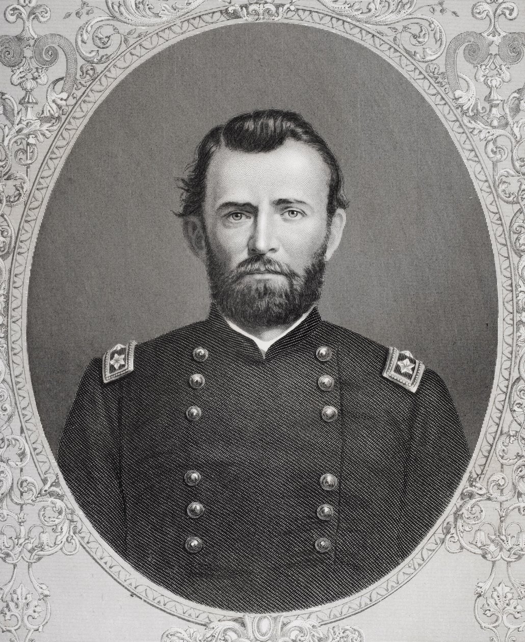 Ulysses S. Grant की पोर्ट्रेट (1822-85) द्वारा मैथ्यू बी ब्रैडी