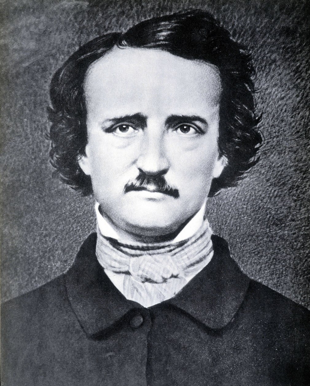 19वीं शताब्दी में ब्रैडी द्वारा अमेरिकी लेखक एडगर एलन पो (1809 - 1849) की तस्वीर। द्वारा मैथ्यू बी ब्रैडी