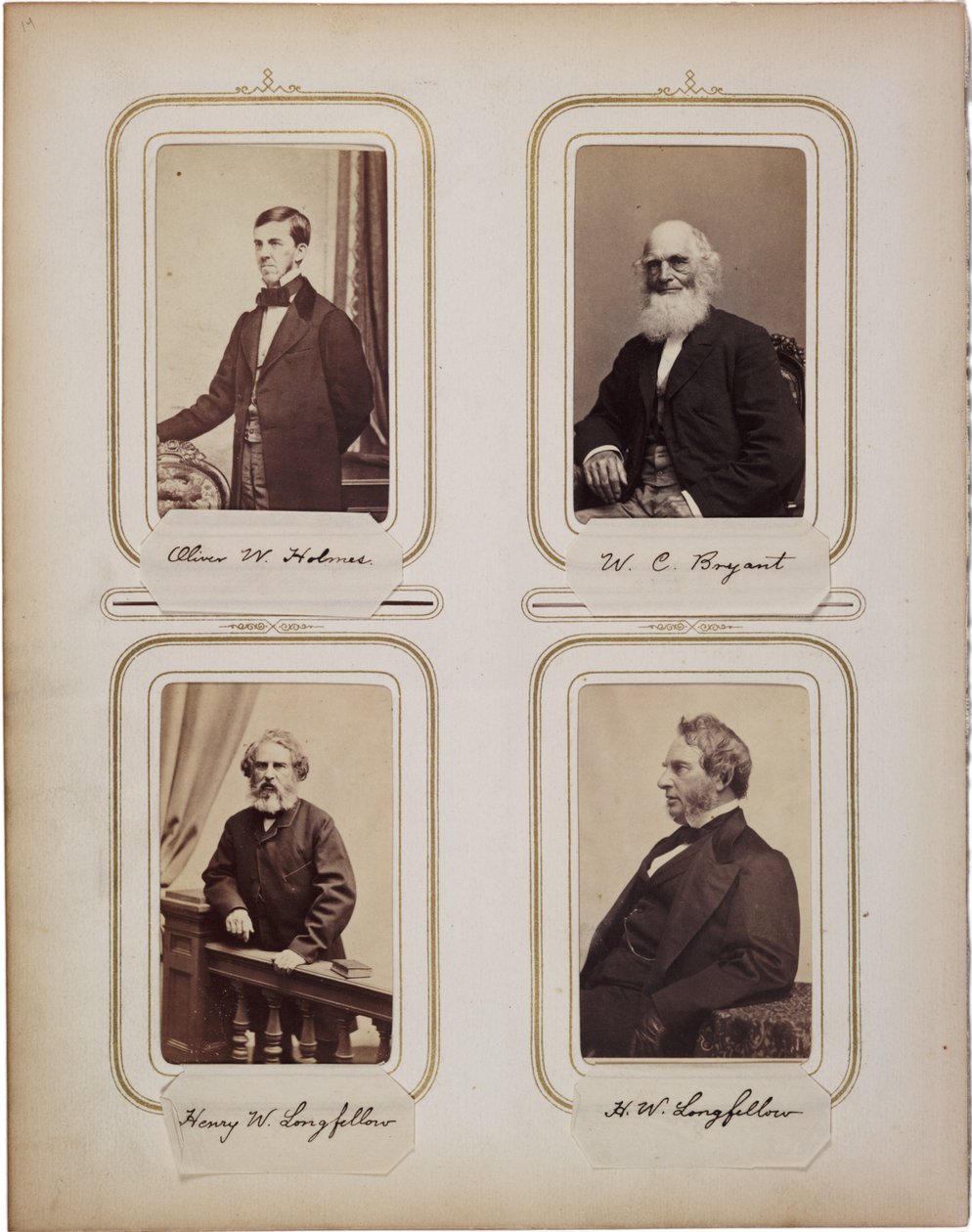 200 कार्टेज़ डे विज़िट का एल्बम, ब्रैडी 1865 सीए द्वारा सबसे अधिक। द्वारा मैथ्यू बी ब्रैडी