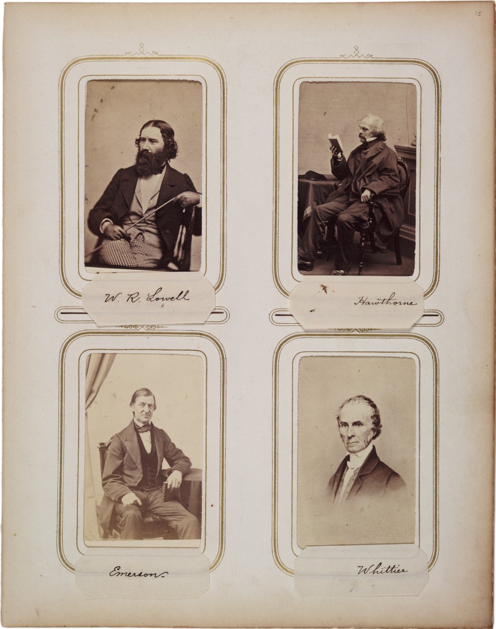 200 कार्टेज़ डे विज़िट का एल्बम, ब्रैडी द्वारा सबसे अधिक, c.1865 (सीपिया फोटो) द्वारा मैथ्यू बी ब्रैडी